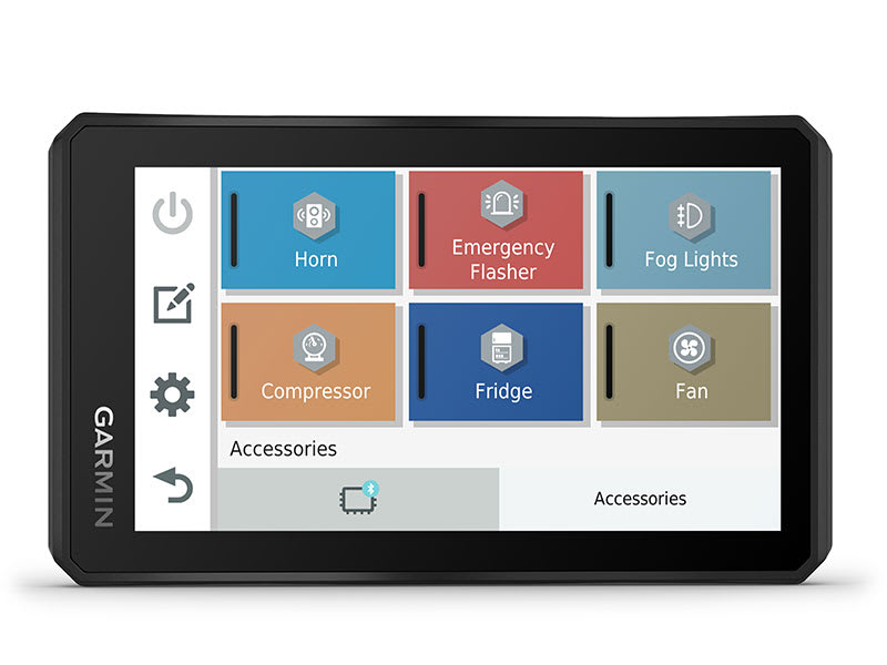 Garmin PowerSwitch in use