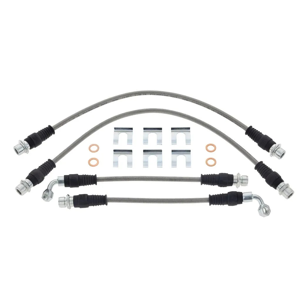 BRAIDED HOSE KIT REAR TOYOTA LANDCRUISER 70 SERIES