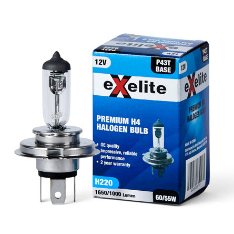 GLOBE HALOGEN H4 12V 60/55W P43T