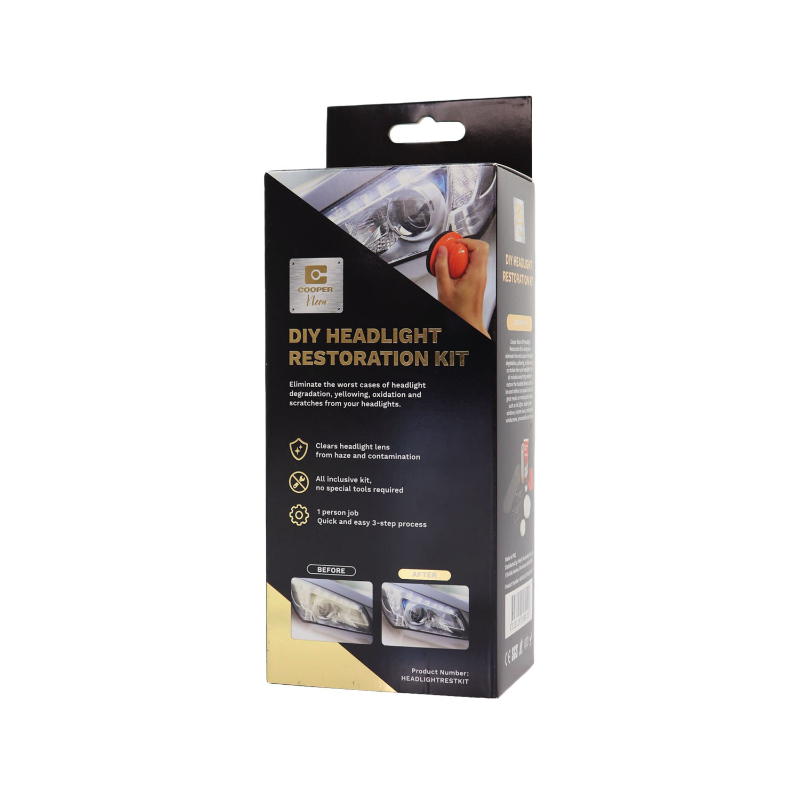 COOPER KLEEN DIY HEADLIGHT RESTORATION KIT