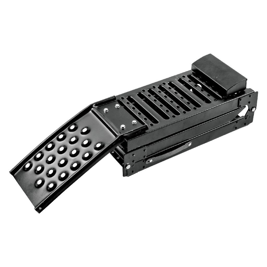 2 IN 1 FOLDABLE STEEL RAMPS PKT 2 CAR RAMP & LOADING RAMP