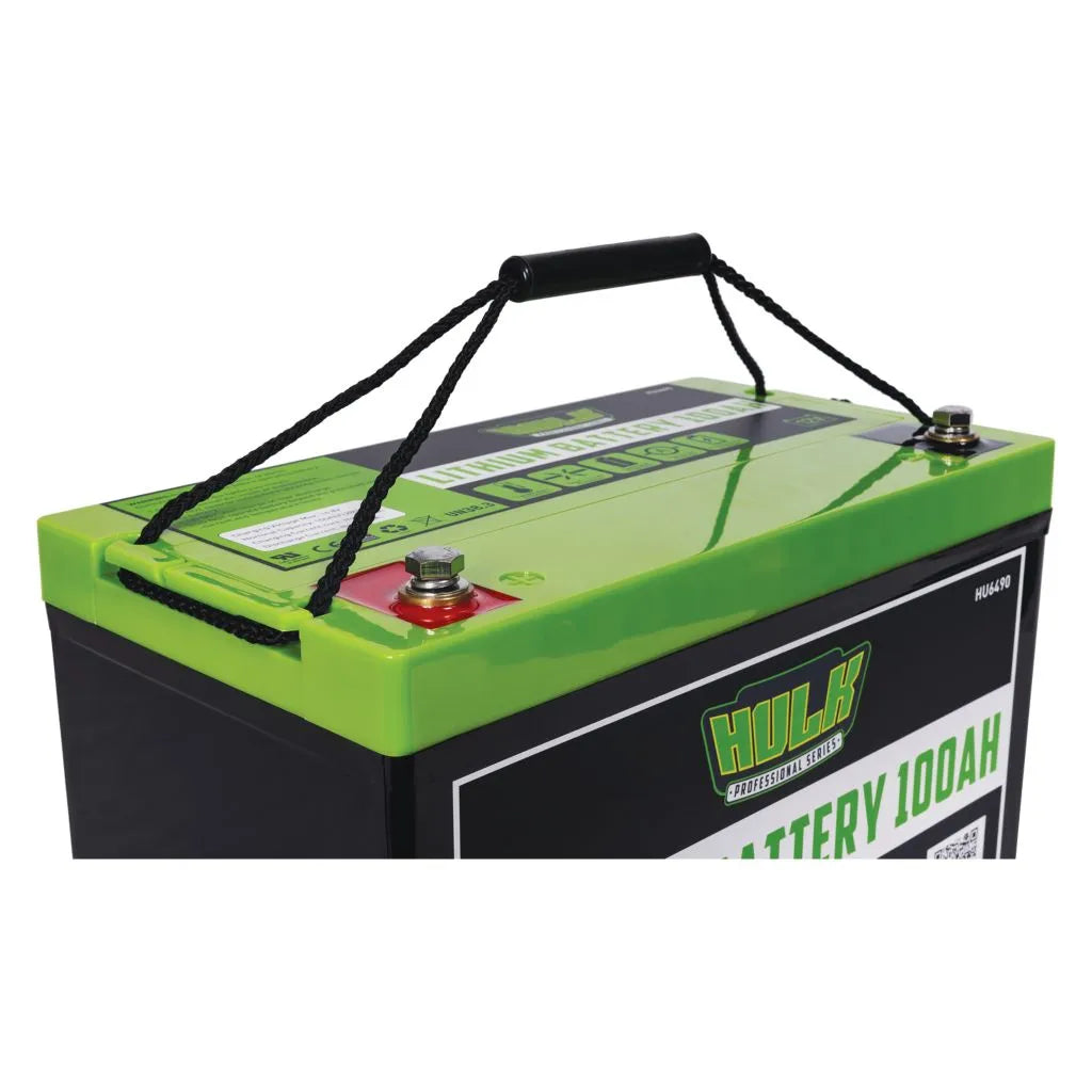 100Ah LITHIUM BATTERY LifePo4 12V 305mm x 168mm x 210mm