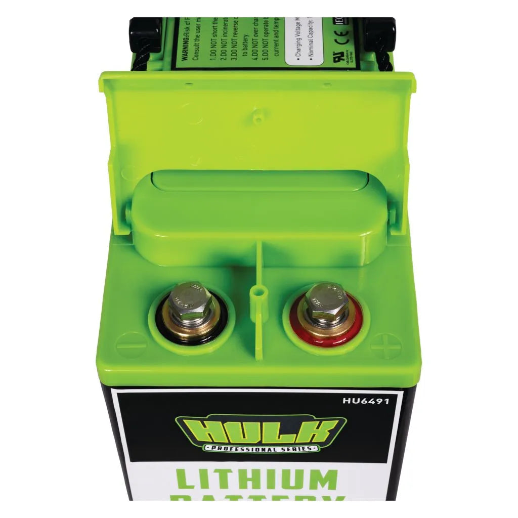 HULK Pro 100Ah Slimline Lithium Battery Lifepo4 12V