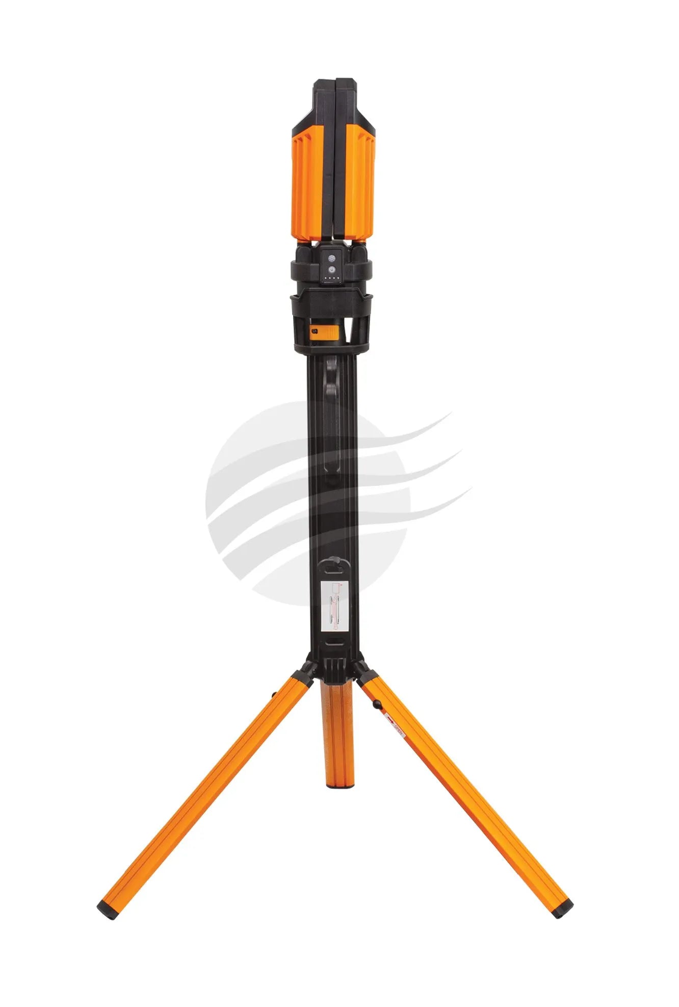 RECHARGEABLE LED WORK LIGHT TRIPOD TWIN HEAD 5000LMS MAX
