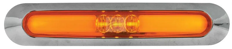 ZEON LED SUPPLMTRY S/MARKR LMP 10-30V 21 LEDs CHROME BEZEL