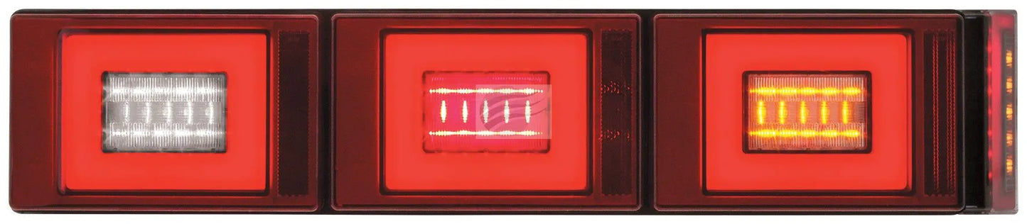 Zeon LED Jumbo Triple Combination Lamp with Side Indicator Stop/Tail/Indicator/Reverse