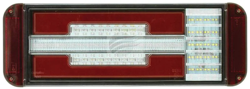 ZEON LED COMBINATN LAMP 10-30V STOP/TAIL/SEQUENTIAL IND/REV