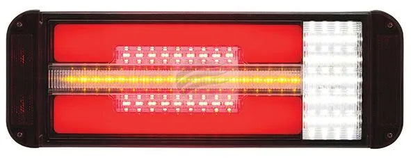 ZEON LED COMBINATN LAMP 10-30V STOP/TAIL/SEQUENTIAL IND/REV