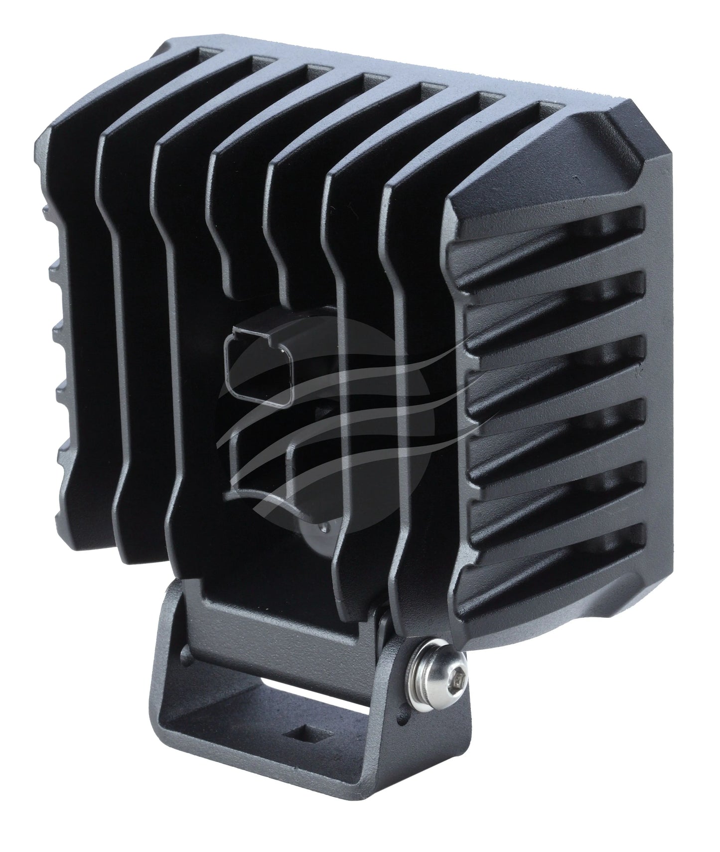 LED RECTGL WORKLAMP FLOOD BEAM 80 Deg 9-36V 40W 8 LEDs BLK
