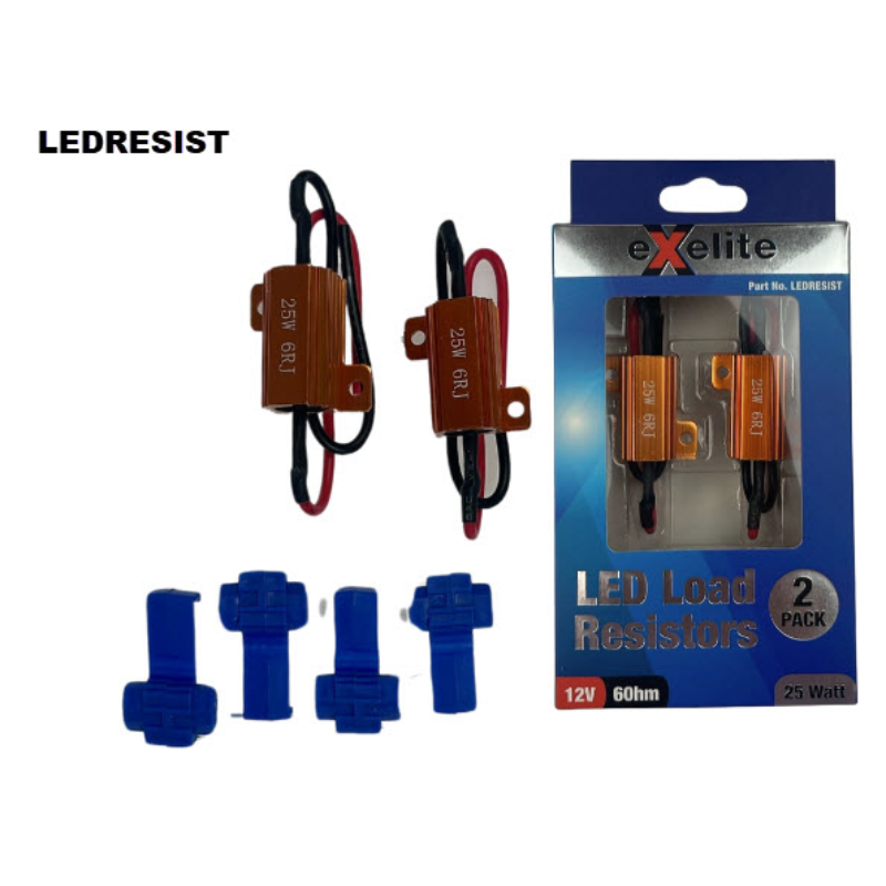 LED LOAD RESISTOR 25W (2PK)