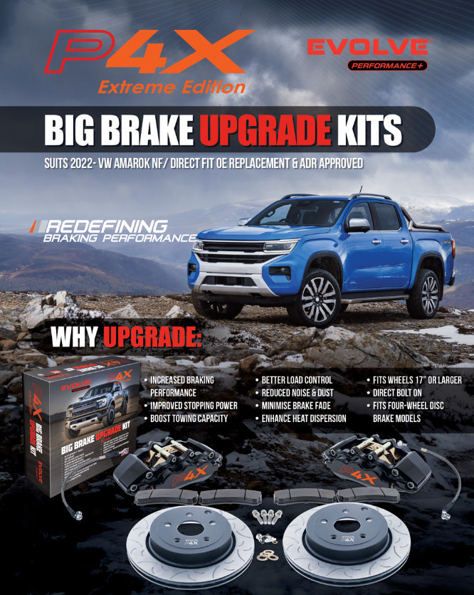 EVOLVE P4X BIG BRAKE UPGRADE RANGER PY WILDTRAK RAPTOR