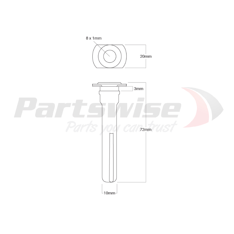 PW20008 Caliper Hardware Kit