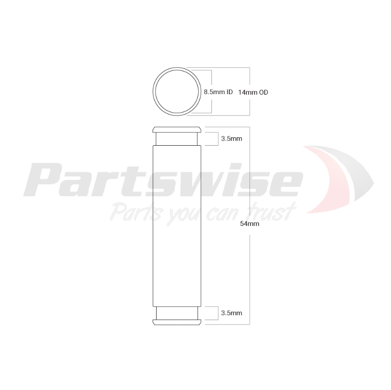 PW20009 Caliper Hardware Kit