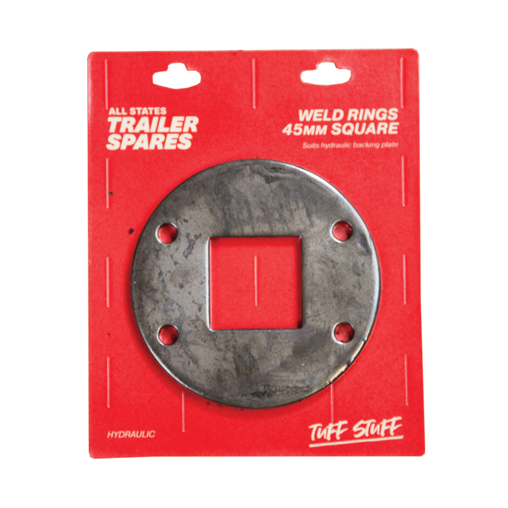 Weld Ring Hydraulic 45mm Square (2 per pack)