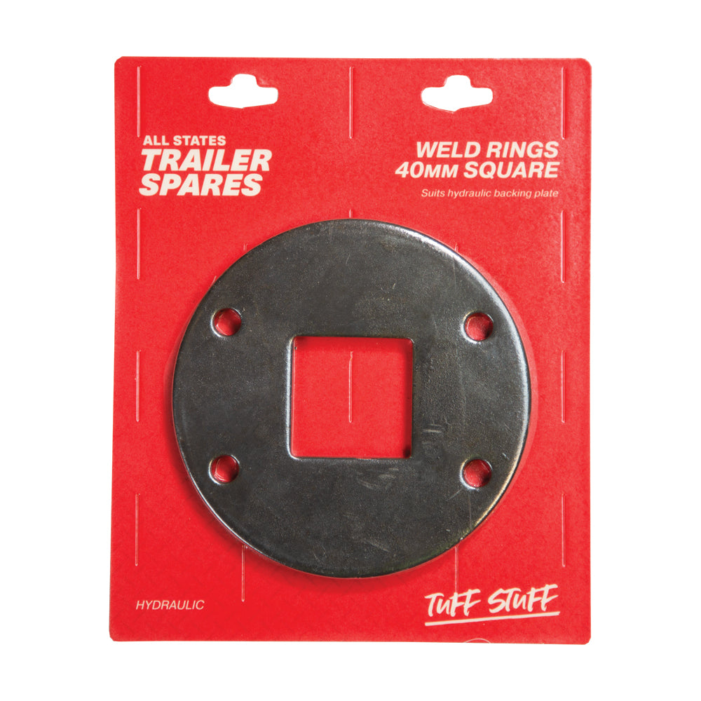 Weld Ring Hydraulic 40mm Square (2 per pack)