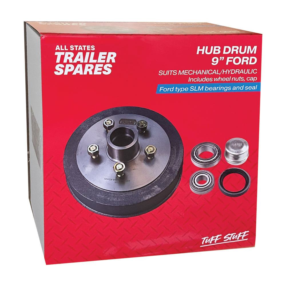 Ford 9inch Hub Drum SLM Bearings Seal & Cap