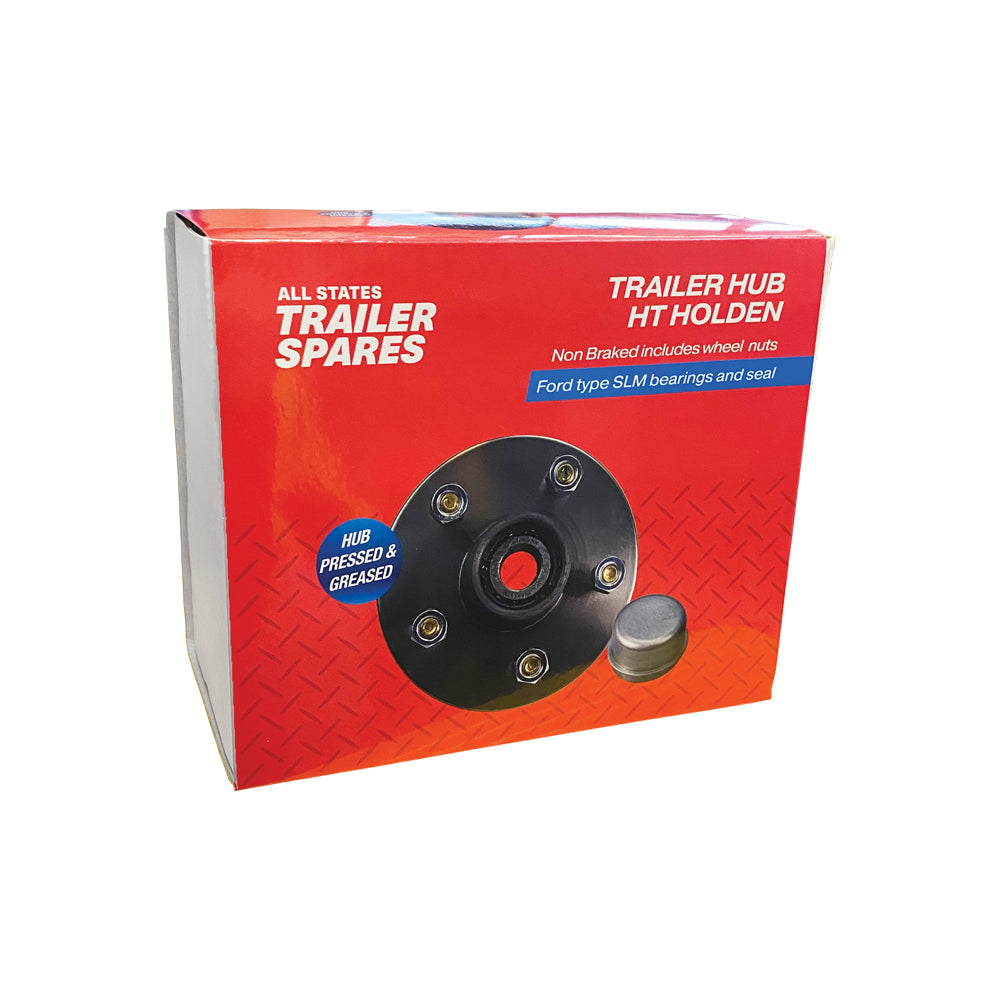 HT Lazy Black Hub SLM Bearings Seal & Cap