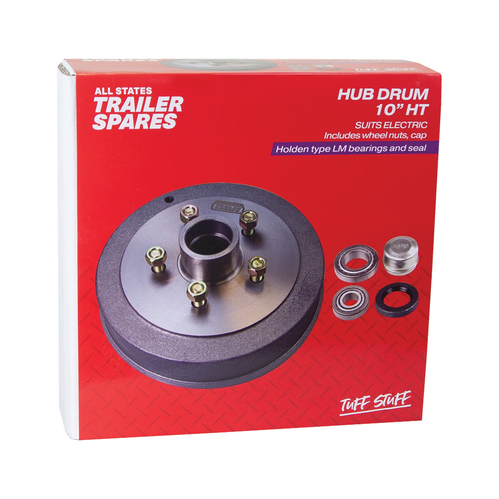 HT 10inch Hub Drum LM Bearings Seal & Cap