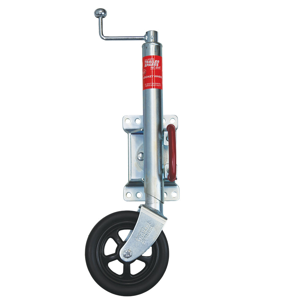 8inch Heavy Duty J/Wheel Mag Wheel Swivel U Bolt Clamp 750kg