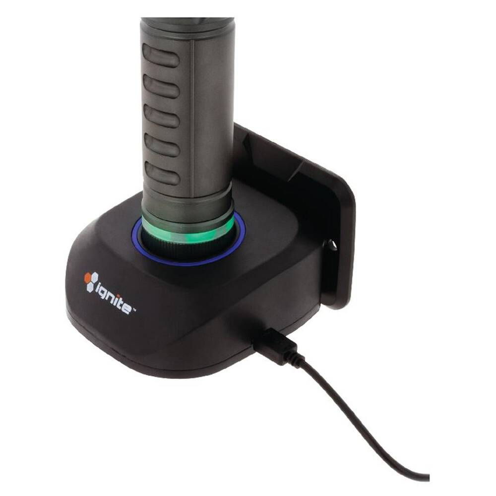 RECHARGEABLE LED TORCH WITH WIRELESS CHARGING 750 LUMENS