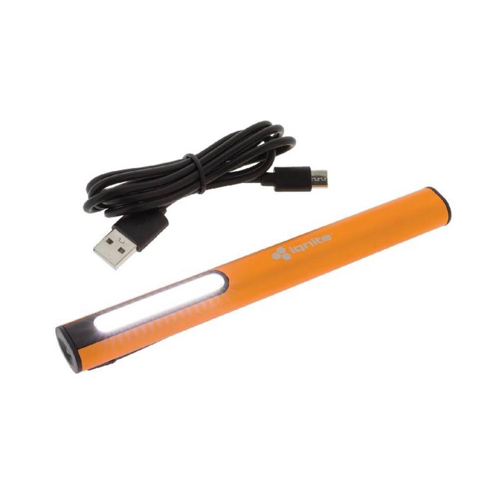 RCHRGBL LED TORCH & INSPECTION LIGHT 200Lmns MAIN 100 Lumens