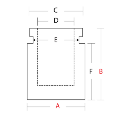 PW16258 46mm Caliper Piston
