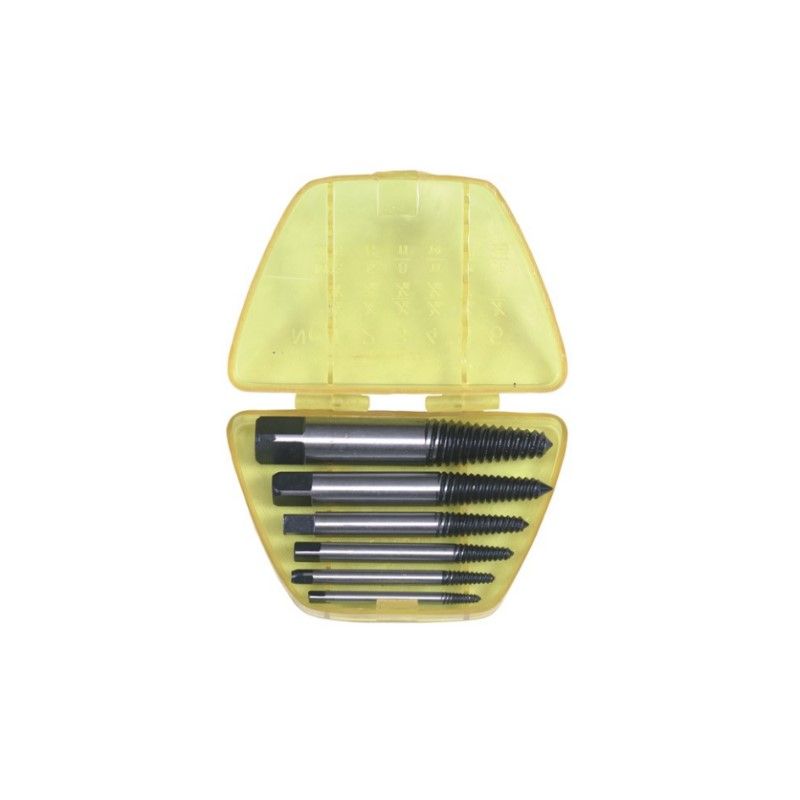 Screw Extractor Set - 6 Pc