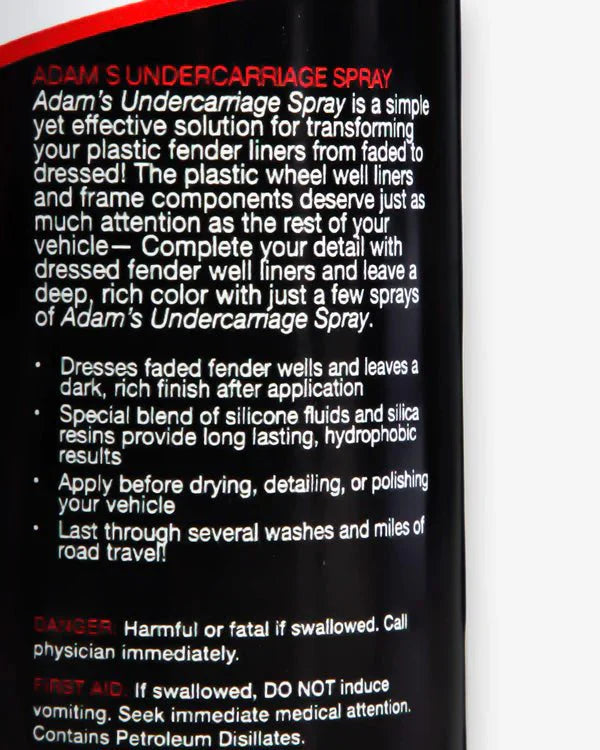 ADAM’S UNDERCARRIAGE SPRAY 16 OZ/473 ML
