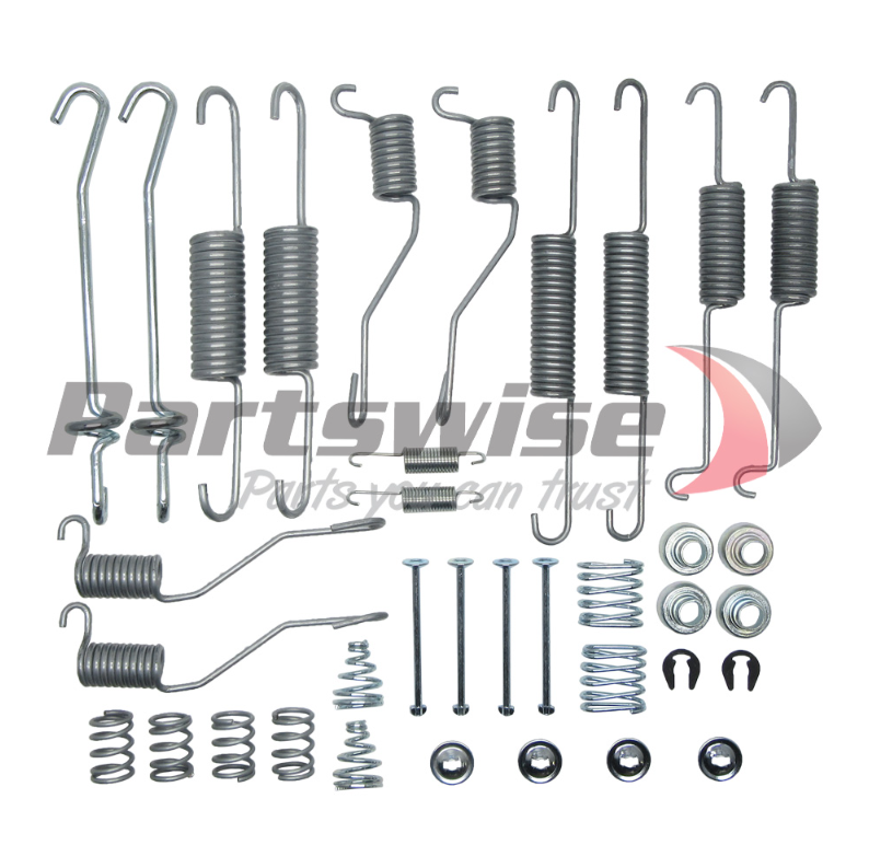 PW21513 Drum Brake Hardware Kit Suits N1665 shoe. 260mm drum
