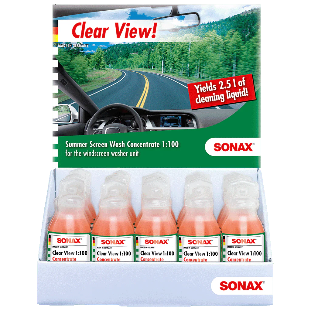SONAX Windshield Washer Concentrate Clear View 1:100