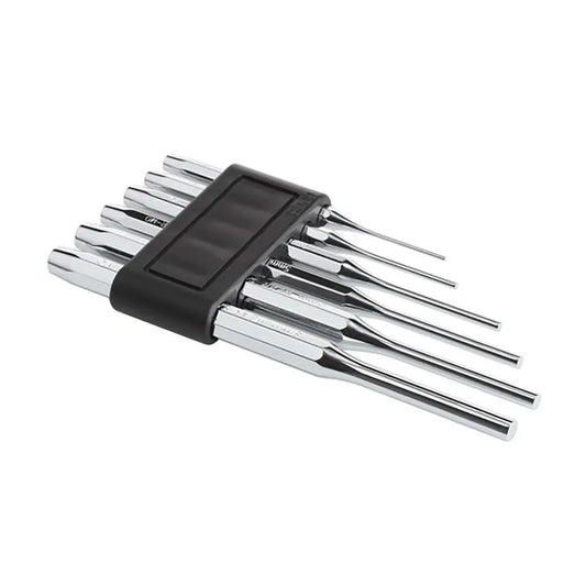 Pin Punch Set - Cr-Moly Polished 6 Pc.