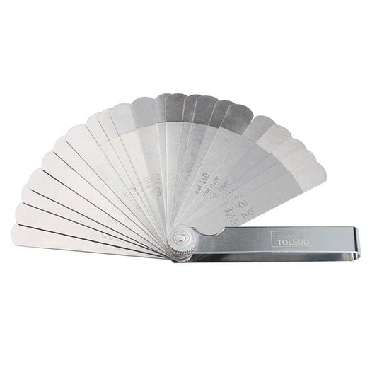 Feeler Gauge - Dual Straight 22 Blade Metric/Imperial 0.102-0.686mm (0.004”– 0.686mm 0.027”)