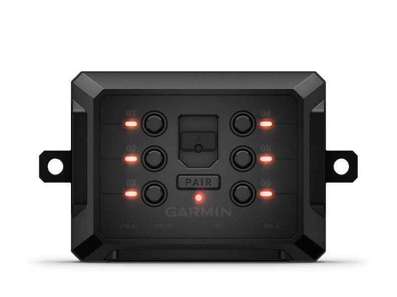 Garmin PowerSwitch in use