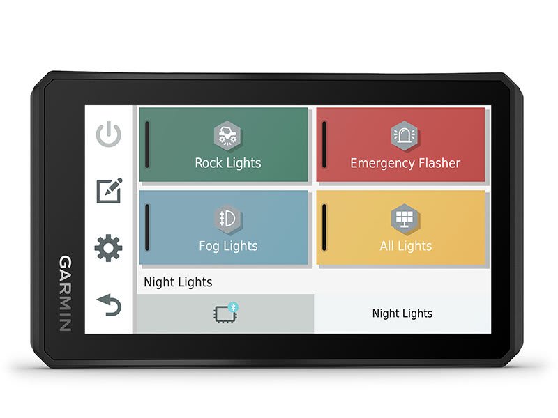 Garmin PowerSwitch in use