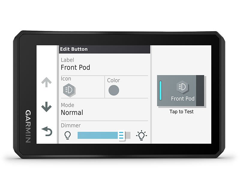 Garmin PowerSwitch in use