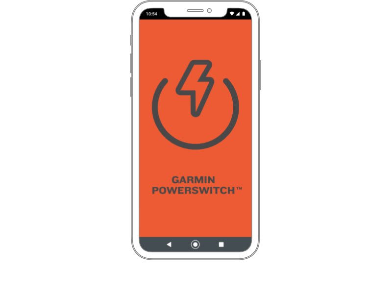 Garmin PowerSwitch in use