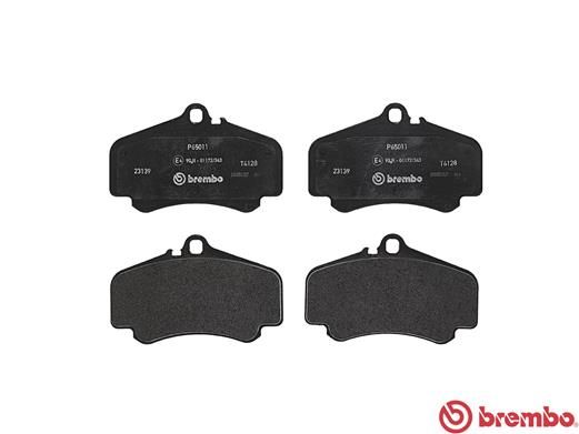 BREMBO BRAKE PAD - PORSCHE FRONT