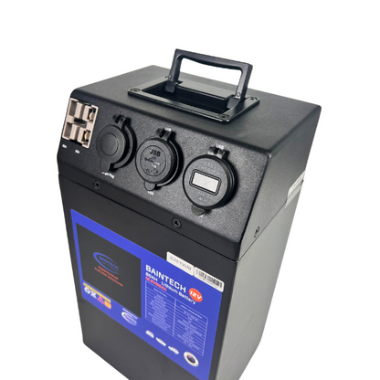 Baintech Lithium Battery With Power Top 12V 80Ah & 10A Lithium Charger