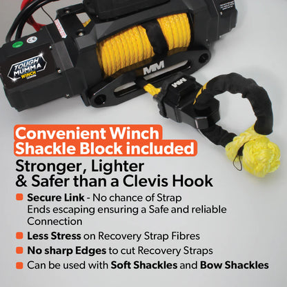 4x4 Winch with Synthetic Rope 12500LB | Tough Mumma