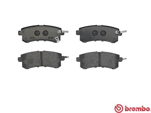 BREMBO BRAKE PAD - NISSAN REAR