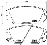 BREMBO BRAKE PAD - HYUNDAI FRONT