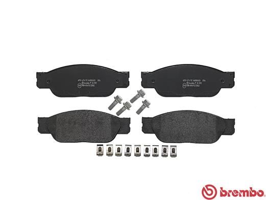 BREMBO BRAKE PAD - ford/jag front