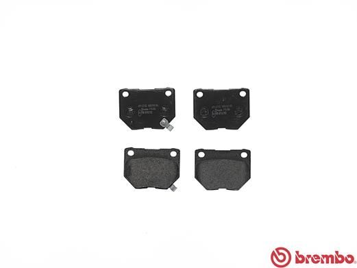 BREMBO BRAKE PAD - NISSAN REAR