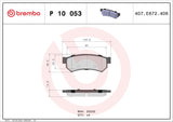 BREMBO BRAKE PAD - SUZUKI/CHEV REAR