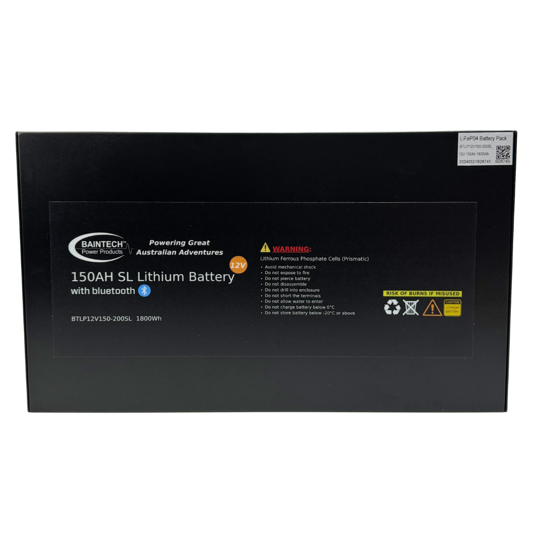 BAINTECH LITHIUM 12V150AH-Slimline -200 BMS