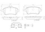 BREMBO BRAKE PAD - Mercedes Benz