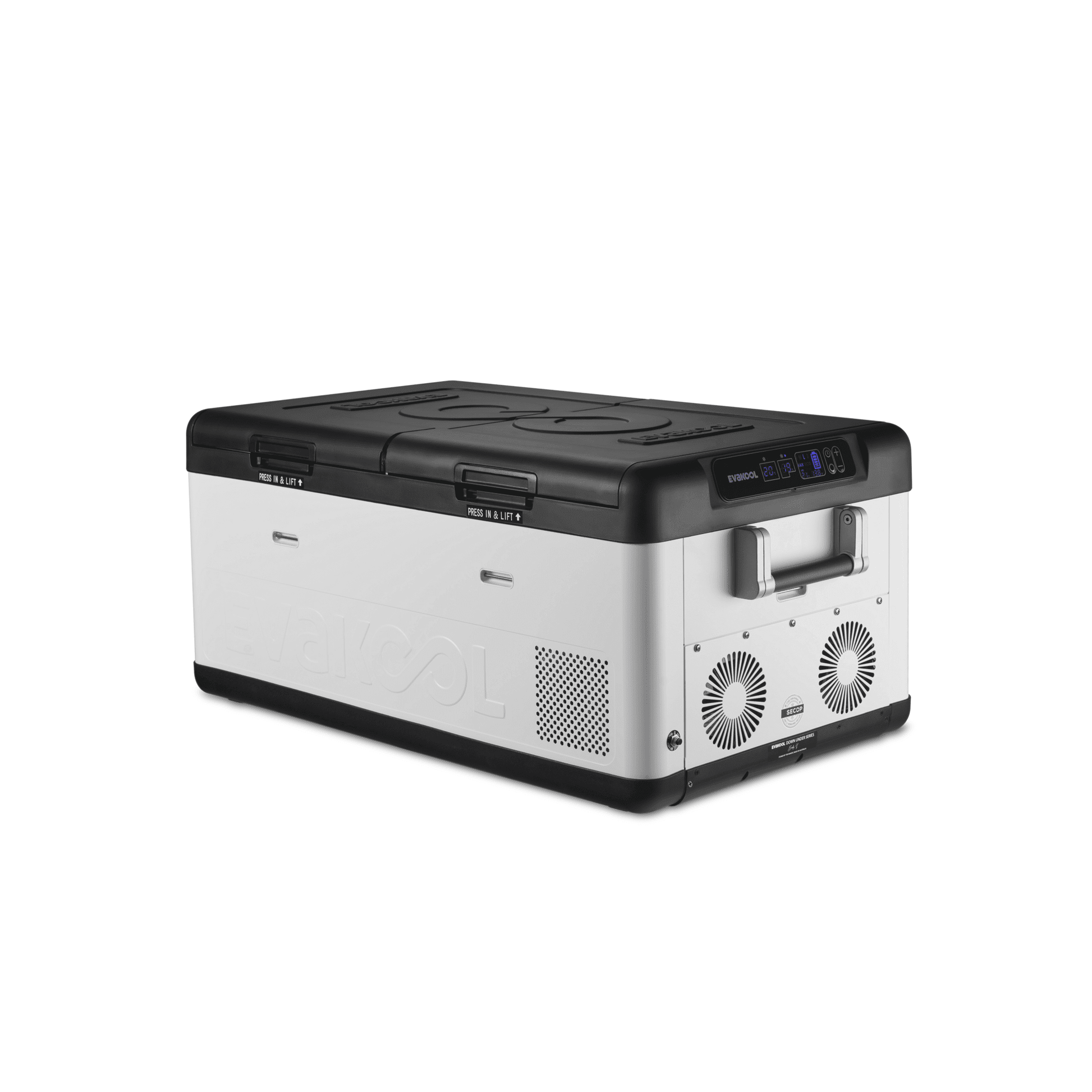 EvaKool Down Under 80L Dual Zone Fridge Freezer