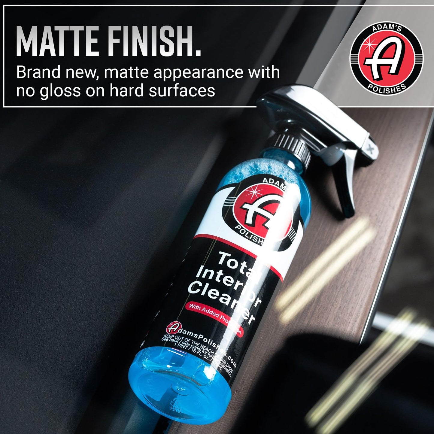 Adam's Total Interior Cleaner 16oz./473mL