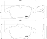 BREMBO BRAKE PAD - CIT/PUG FRONT