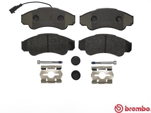 BREMBO BRAKE PAD - cit/fiat/pug front